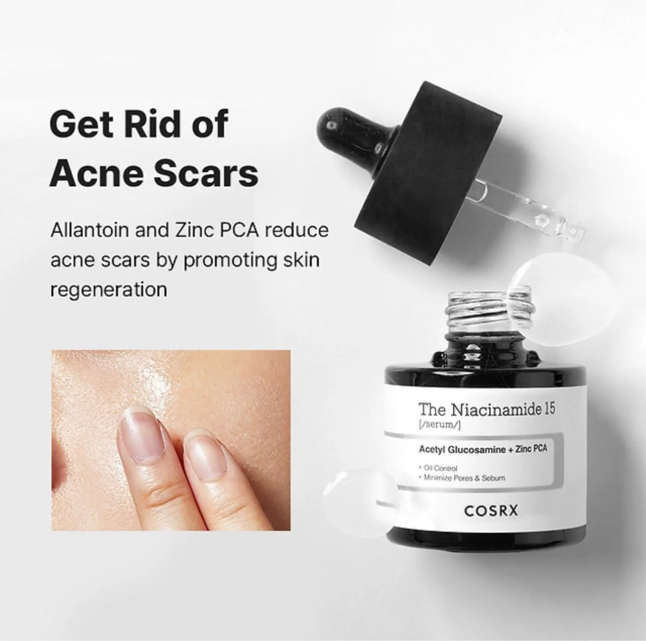 Cosrx The Niacinamide 15 Serum 20ml. مصل النياسيناميد 15 من كوسركس - Image 3
