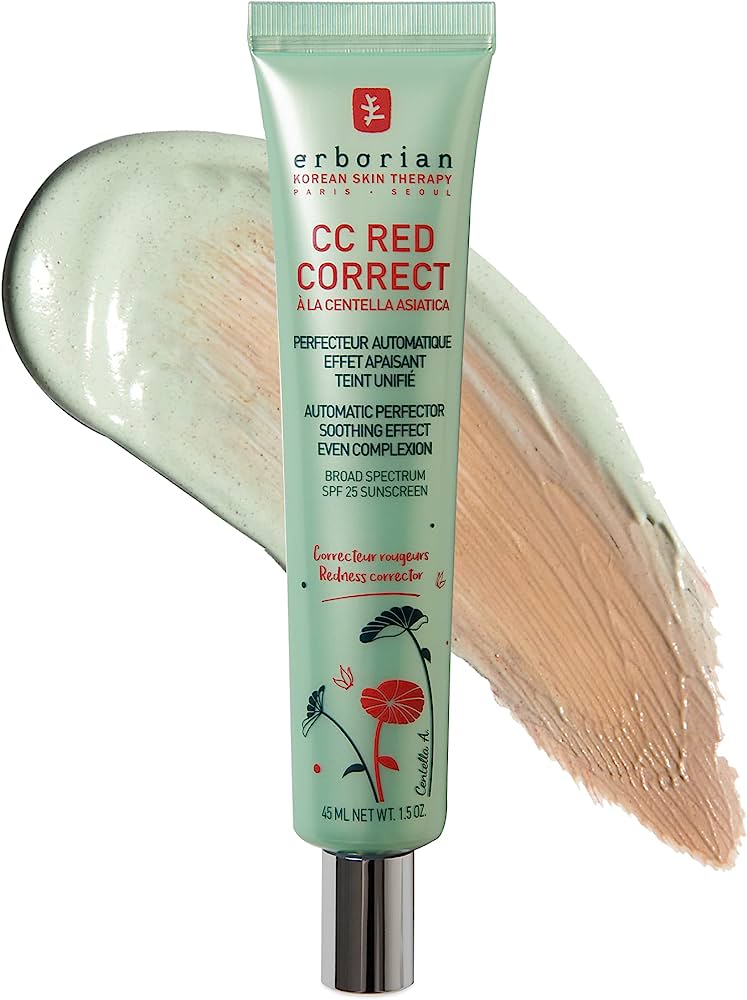 Erborian CC Red Correct SPF25 45ml إيربوريان سي سي ريد كوريكت بمعامل حماية SPF25 - Image 3