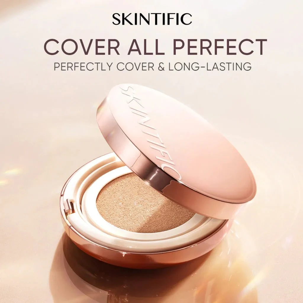 Skintific Cover All Perfect Cushion غطاء سكينتفيك كل وسادة مثالية - Image 3